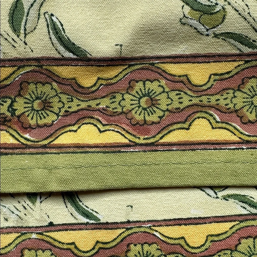 Set of 4 Couleur Nature Olive Tree Placemats Yellow/Green Designed by Bruno Lamy
